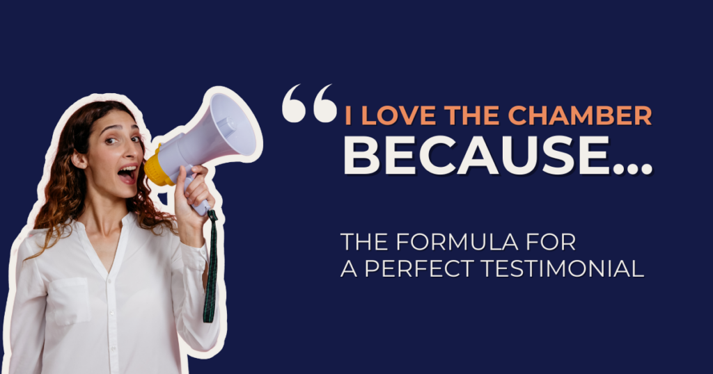 how to get chamber of commerce testimonials