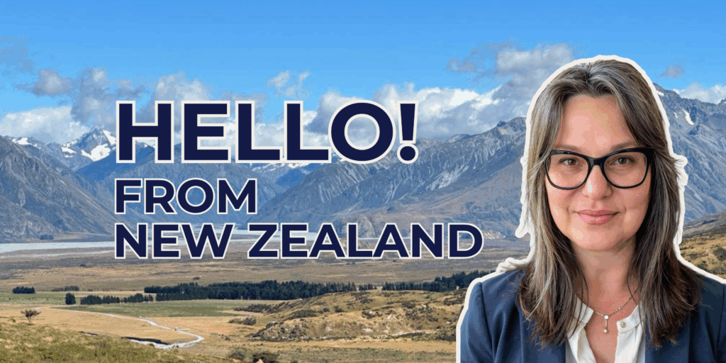 Hello from New Zealand